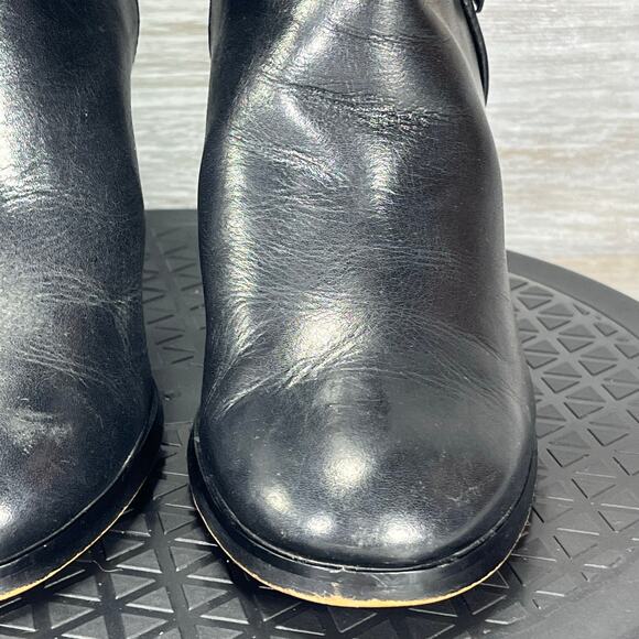 Michael Kors Women’s Fulton Signature Logo Harness Boots Size 7 M - Picture 4 of 10